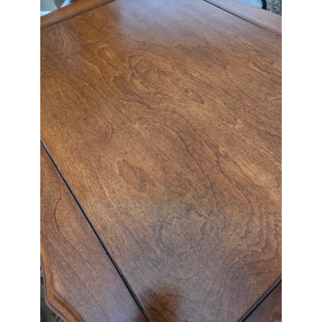 Vintage French Carved Side Table For Sale - Image 9 of 10