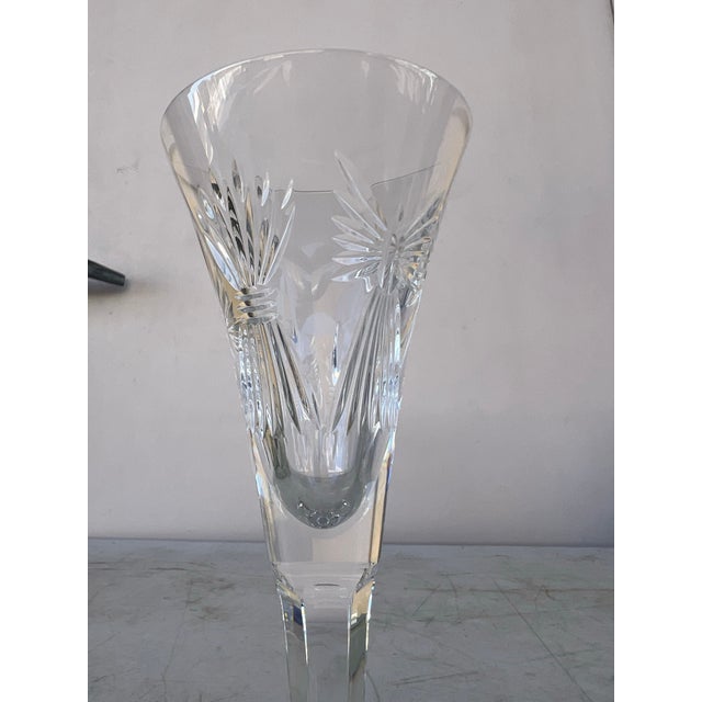 Waterford Crystal Millennium Series Champagne Flute Glass with Five Various Toasts images For The Millenium Champagne...