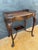 Louis XV Style Carved Wood Side Table with Gallery Top and Cabriole Legs, 1930s For Sale - Image 12 of 12