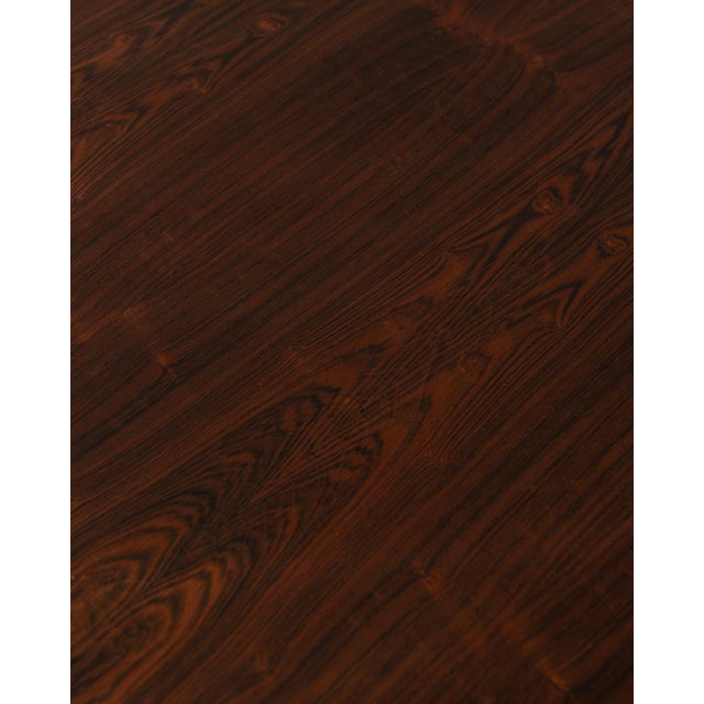 Mid-Century Round Model 283 Coffee Table in Rosewood by Johannes Andersen for CFC Silkeborg, 1960s For Sale - Image 16 of 18