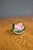Traditional Selkirk Scottish Art Glass Pink Rose Paperweight For Sale - Image 3 of 6
