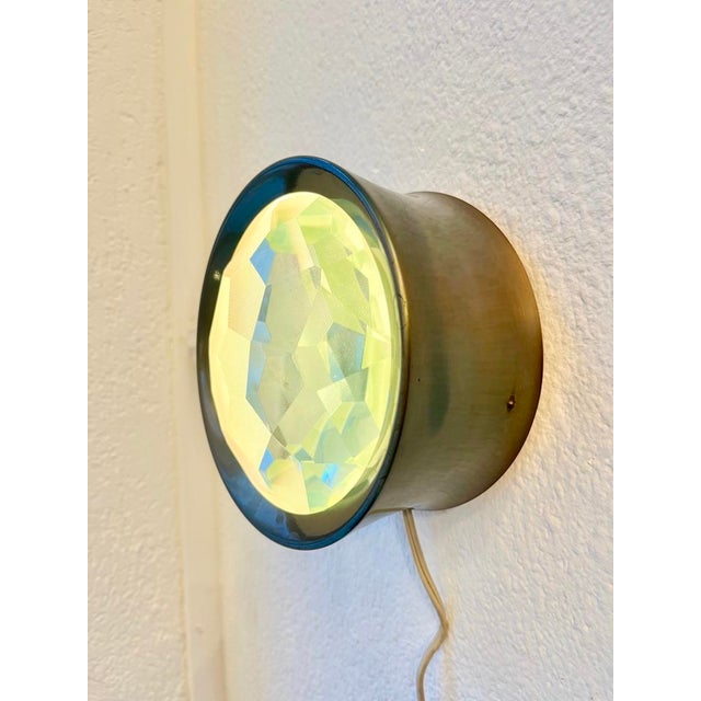 Model 2319 Ceiling or Wall Lamps attributed to Max Ingrand Fontana Arte, Italy 1950s, Set of 2 For Sale - Image 9 of 11