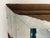 2010s Made Goods Charles Brown + White Hide Framed Mirror For Sale - Image 5 of 12