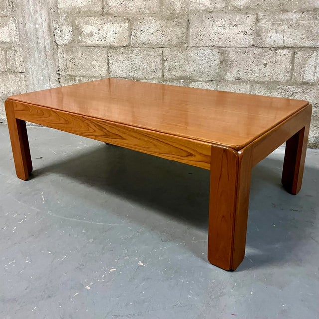 Vintage Mid-Century Modern Danish Teak Coffee Table by Niels Eilersen. Circa 1970s Features a sleek Mid-Century Modern...