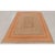 Not Yet Made - Made To Order Orange Border Rectangle Jute Handmade Rug 2.6'x6' Ft. For Sale - Image 5 of 13