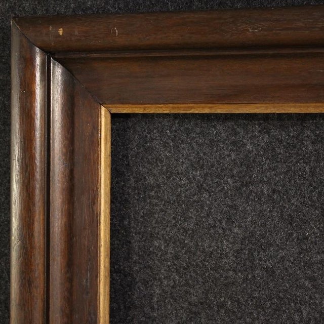 Vintage Dutch Wooden Frame, 1950 For Sale - Image 3 of 14