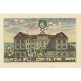 Dahlbergh, The Bååtska Palatset, 1707, Paper For Sale