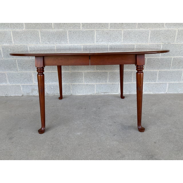 Description: Jamestown Sterling 73" Cherry Dining Extension Table. In Good Vintage Furniture Condition. Nice Clean...
