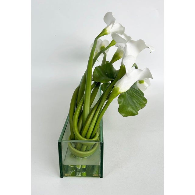 Textile Emilio Robbia Cala Lily Sculptural Floral Arrangement Centerpiece For Sale - Image 7 of 10
