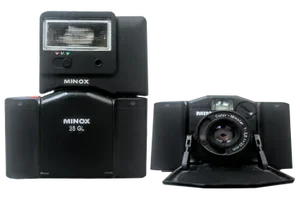 Mini Camera Minox 35GL, Germany, 1970s, Set of 3