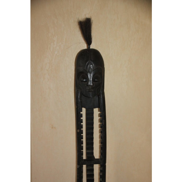 Carved Wood CD Holder Display, 1980s For Sale - Image 9 of 18