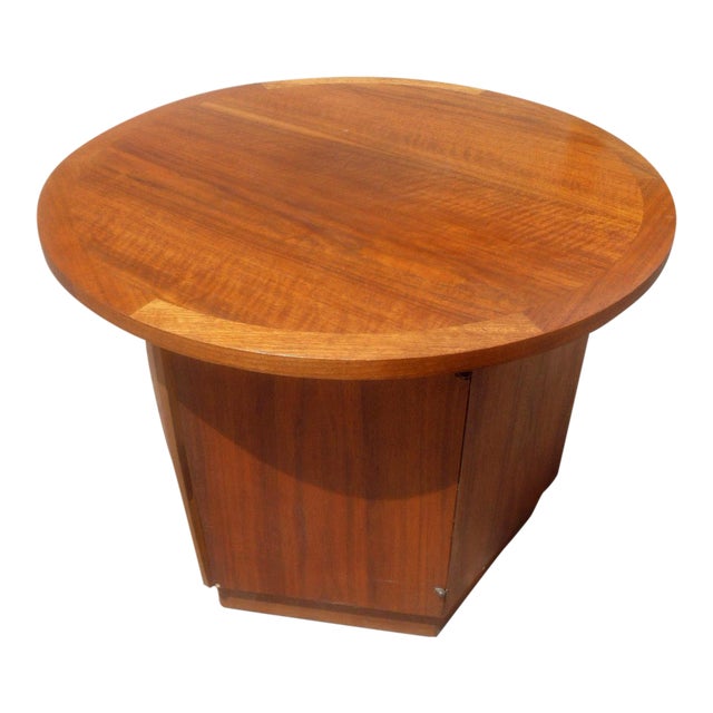 Vintage Lane MidCentury Modern Minimalist Teak End Table Chairish