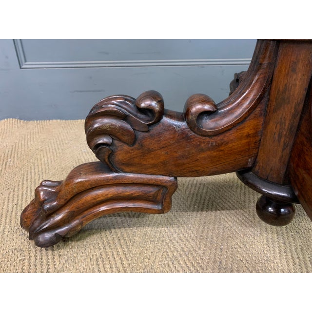 Regency Rosewood Centre Table, 1825 For Sale - Image 4 of 17