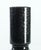 Vintage Square Smoked Glass Vase with Relief Weave, Germany, 1970s For Sale - Image 4 of 5