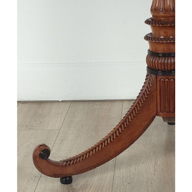 Anglo-Indian Satinwood and Ebony Writing Table, Circa 1830 For Sale - Image 11 of 12