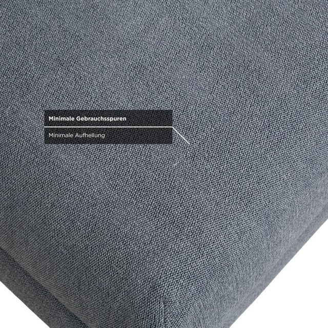 Nuvola Loungers and Ottoman in Grey Fabric from Rolf Benz, Set of 3 For Sale - Image 12 of 18