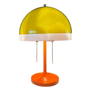 Mid-Century Modern Bicolor Table Lamp by Antoni Blanc for Tramo, 1960s For Sale