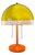 Mid-Century Modern Bicolor Table Lamp by Antoni Blanc for Tramo, 1960s For Sale
