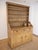 English Antique English Pine Kitchen Dresser With Plate Rack - Circa 1860 For Sale - Image 3 of 16