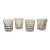 Antique Mid 19th Century American Classical Ashburton Flint Glass Whiskey Tumblers, Circa 1850 - Set of 4 For Sale