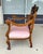 Early 20th Century Victorian Pink Upholstered Chairs With Open Back For Sale - Image 4 of 10