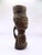 Beautifully hand-carved African tribal art piece. This striking item features an elongated female bust topped with a...