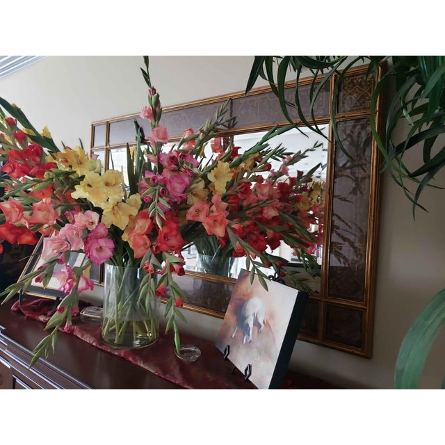 Gold Theodore Alexander Art Deco Style Large Gilt Mirror "The Radiant" For Sale - Image 8 of 9