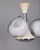 Vintage Space Age Italian Chandelier with Glass Lights, 1970s For Sale - Image 4 of 9
