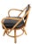Heywood-Wakefield Bamboo Swivel Lounge Chair Att. To Henry Olko For Sale - Image 4 of 7