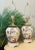 Fabulous set of Porcelain lamps hand painted with bright colors fish circa 1960s Great for the coastal design.