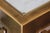 Brass Mastercraft Brass and Glass Console Table, Greek Key Motif For Sale - Image 8 of 9