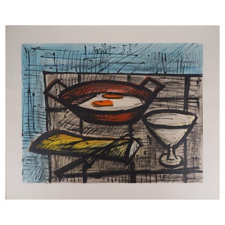 Bernard Buffet, Still Life with Eggs, 1960, Lithograph For Sale