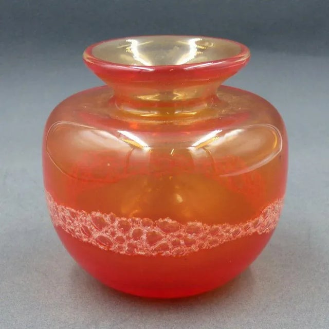 Vase in Glass by Jindra Beránek, 1970 For Sale - Image 6 of 6