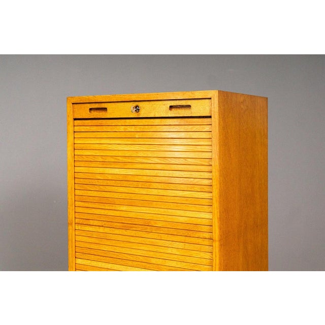 Mid-Century Modern Roller Shutter Wardrobe For Sale - Image 13 of 18