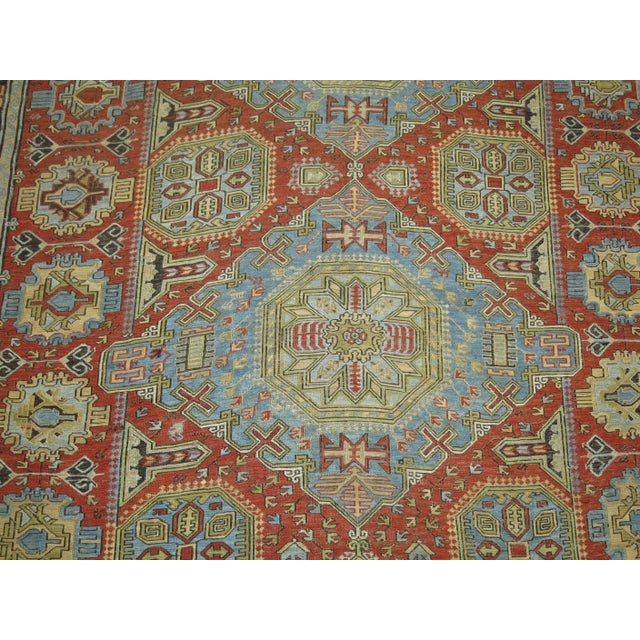 Antique Tribal Flatweave Soumac, 6'9'' X 10'7'' For Sale - Image 10 of 10