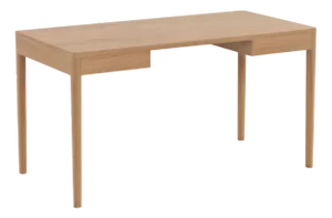 Minimalist Modern Work Desk in Oak by Pedro Sotomayor