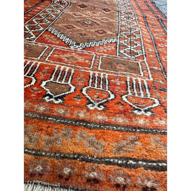 Turkmen Baluch Rug, 1950s For Sale - Image 18 of 18