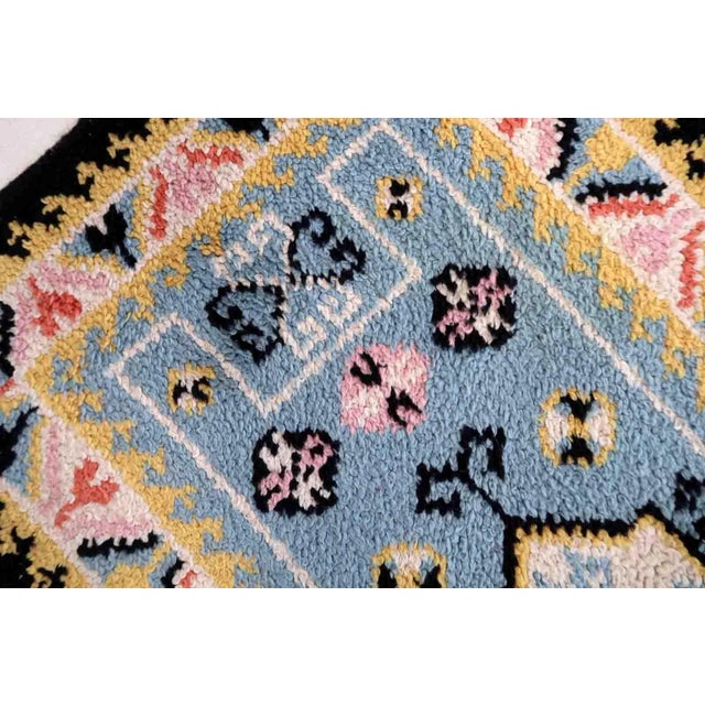 1960s Vintage French Savonnerie Rug For Sale - Image 10 of 12