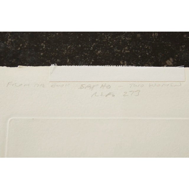 "Two Women" Etchings by Marie Laurencin - a Pair For Sale - Image 11 of 13