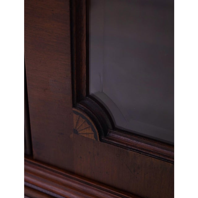 Hekman Flame Mahogany Secretary Desk For Sale - Image 12 of 18