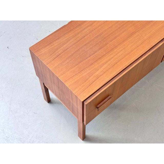 Mid-Century Modern Danish Teak Lowboard with Four Drawers, 1960s For Sale - Image 14 of 18