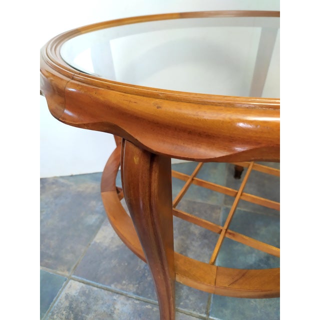 Paolo Buffa Round Coffe Table by Paolo Buffa,1950 For Sale - Image 4 of 8