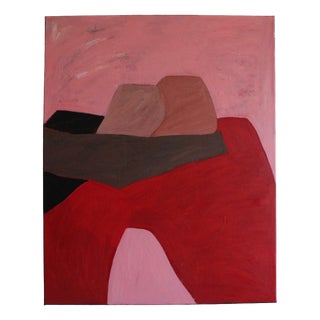 Bodasca, In Your Arms Red Version, 2026, Acrylic on Canvas For Sale