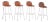 Charlotte Perriand "Les Arcs" Bar Stools, 4 For Sale