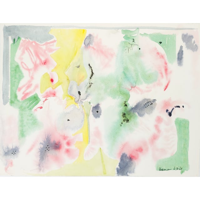 In the Garden of Danish Pastel - Robert Lohman, C. 1969 For Sale