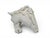 Stone Horse Head Sculpture in Reconstituted Stone, 1990s For Sale - Image 7 of 8