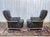 Chairs in Leather and Beech, 1970s, Set of 2 For Sale - Image 15 of 17