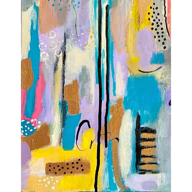 Contemporary Abstract Original Mixed Media Painting For Sale - Image 11 of 13