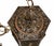 Antique Indian Goddess Pendant Light Lantern Copper Brass Filigree For Sale - Image 12 of 14