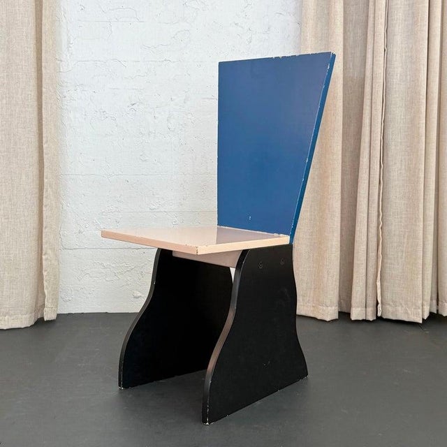 This Postmodern chair was designed by the acclaimed architect and designer Alessandro Mendini (1931–2019) for Studio...